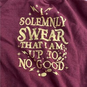 Harry Potter crew neck sweatshirt